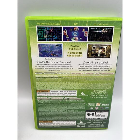 Xbox Live Arcade Compilation Disc (Microsoft Xbox 360, 2007) - Picture 2 of 5